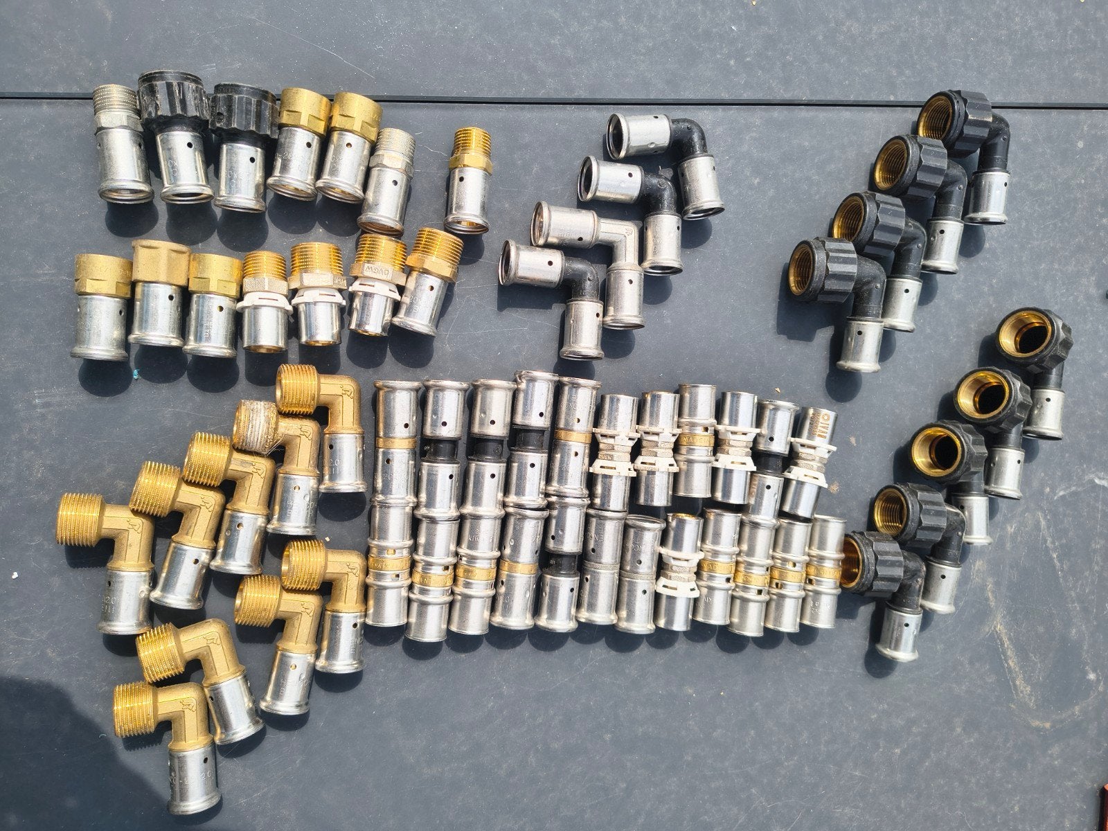 Perskoppelingen 20mm voor alupex/henco buis van 20mm, Doe-het-zelf en Bouw, Ophalen, Nieuw