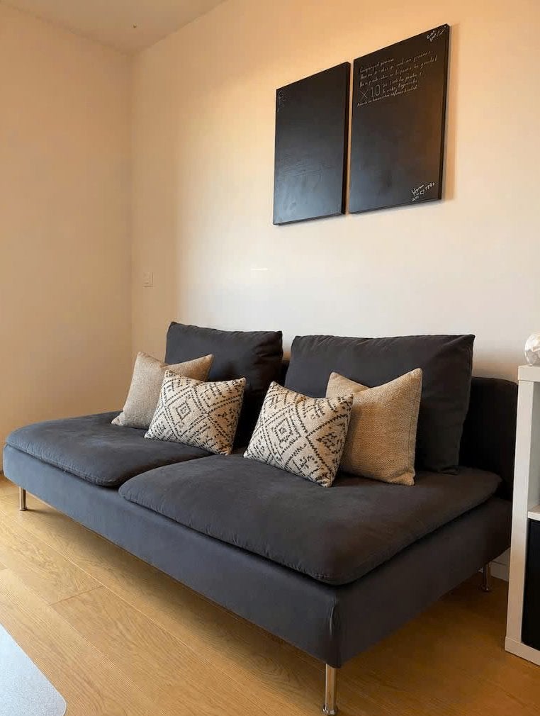 Canapé IKEA SÖDERHAMN 3 places – excellent état, Huis en Inrichting, Zetels | Zetels, Zo goed als nieuw, Rechte bank, Driepersoons