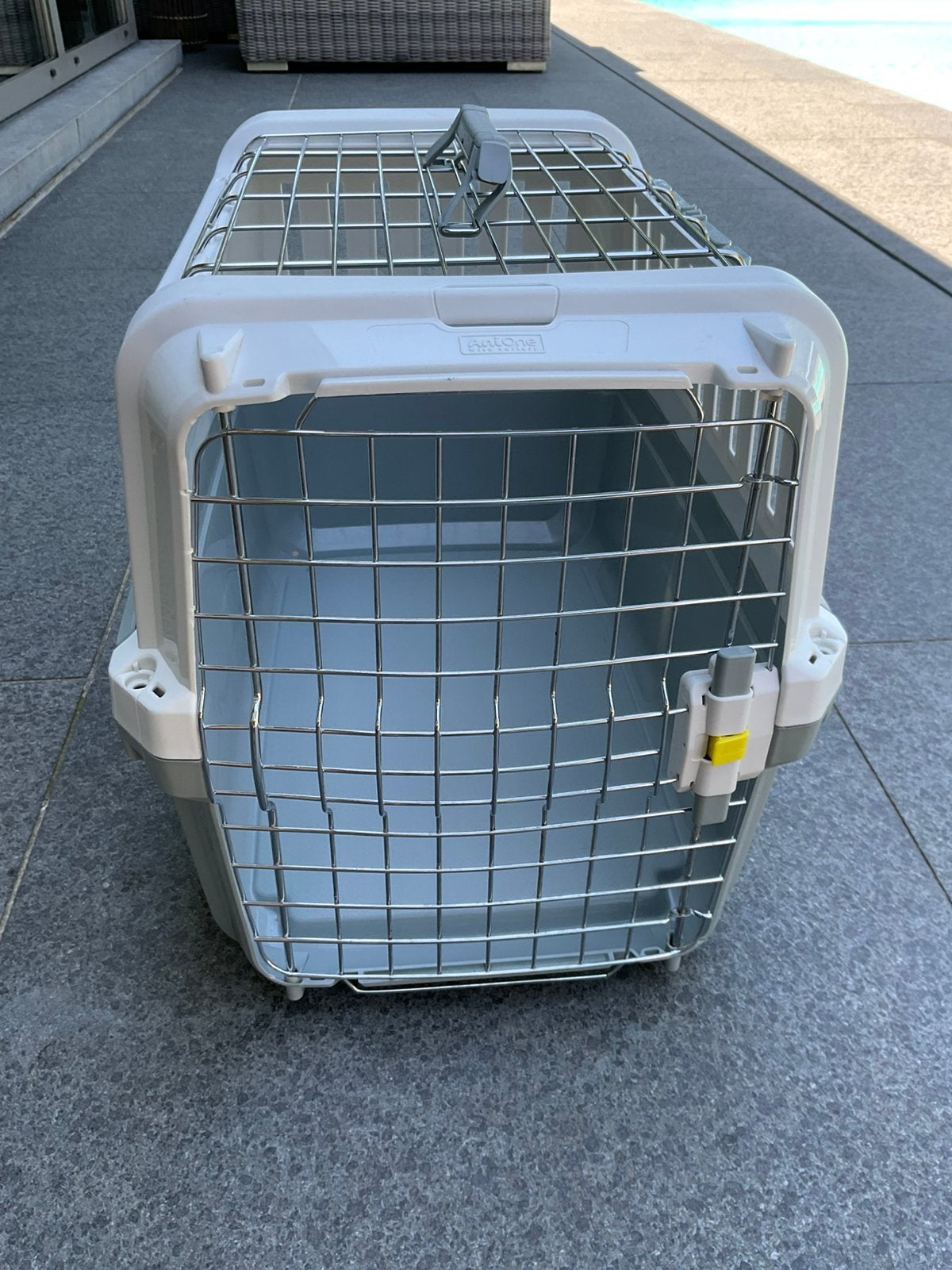 AniOne transportbox S voor kleine hond of kat, Dieren en Toebehoren, Ophalen, Zo goed als nieuw