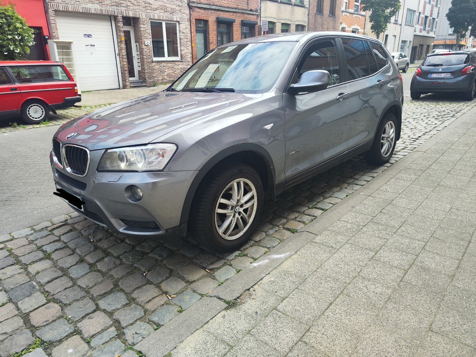 BMW X 3 XDRIVE 2.0 DIEsel bj 2013, Automaat, Euro 5, Zwart, Leder