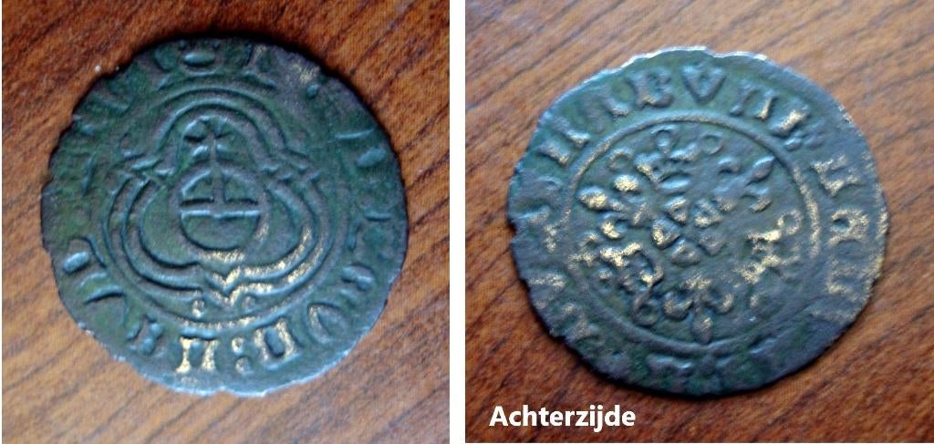 Nurenbergse rekenpenning met rijksappel (16e eeuw), Verzenden, Brons