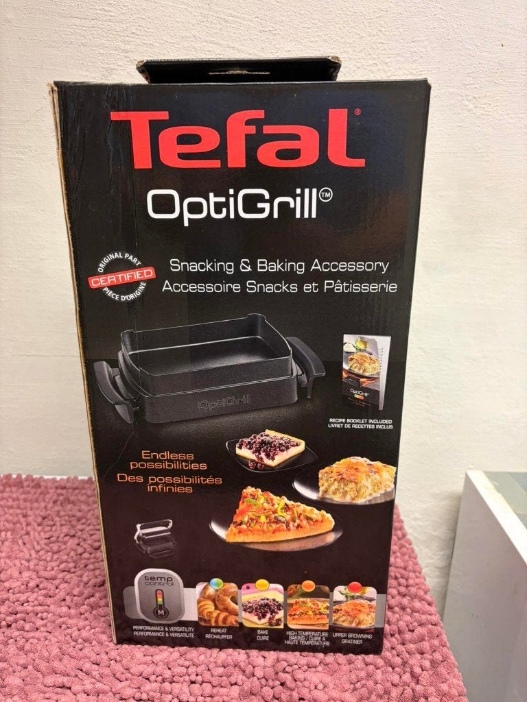 Tefal OptiGrill Snacking & Baking Accessoire, Ophalen of Verzenden, Zo goed als nieuw