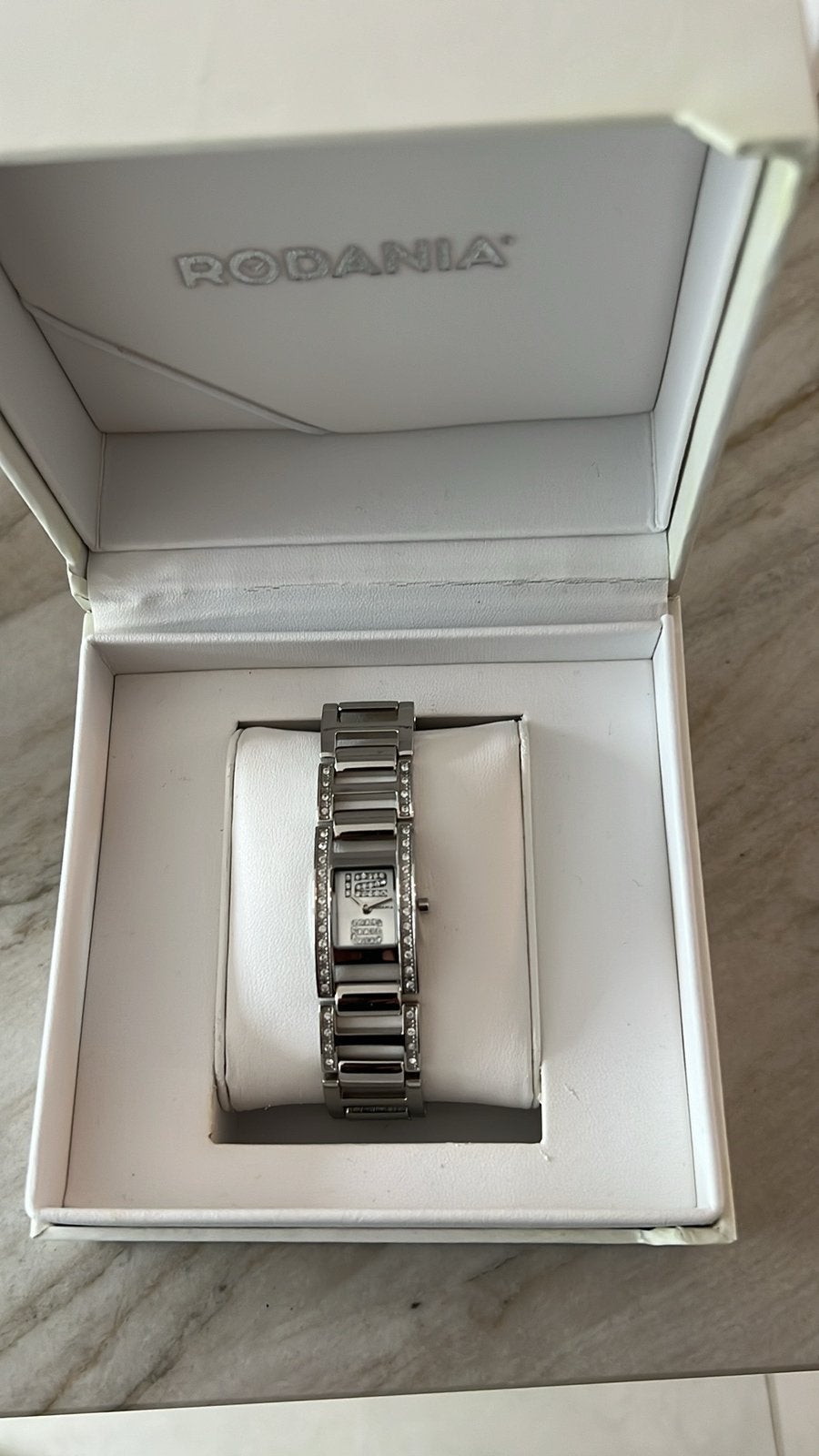 Rodania, Handtassen en Accessoires, Horloges | Dames, Overige merken, Staal, Staal, Polshorloge