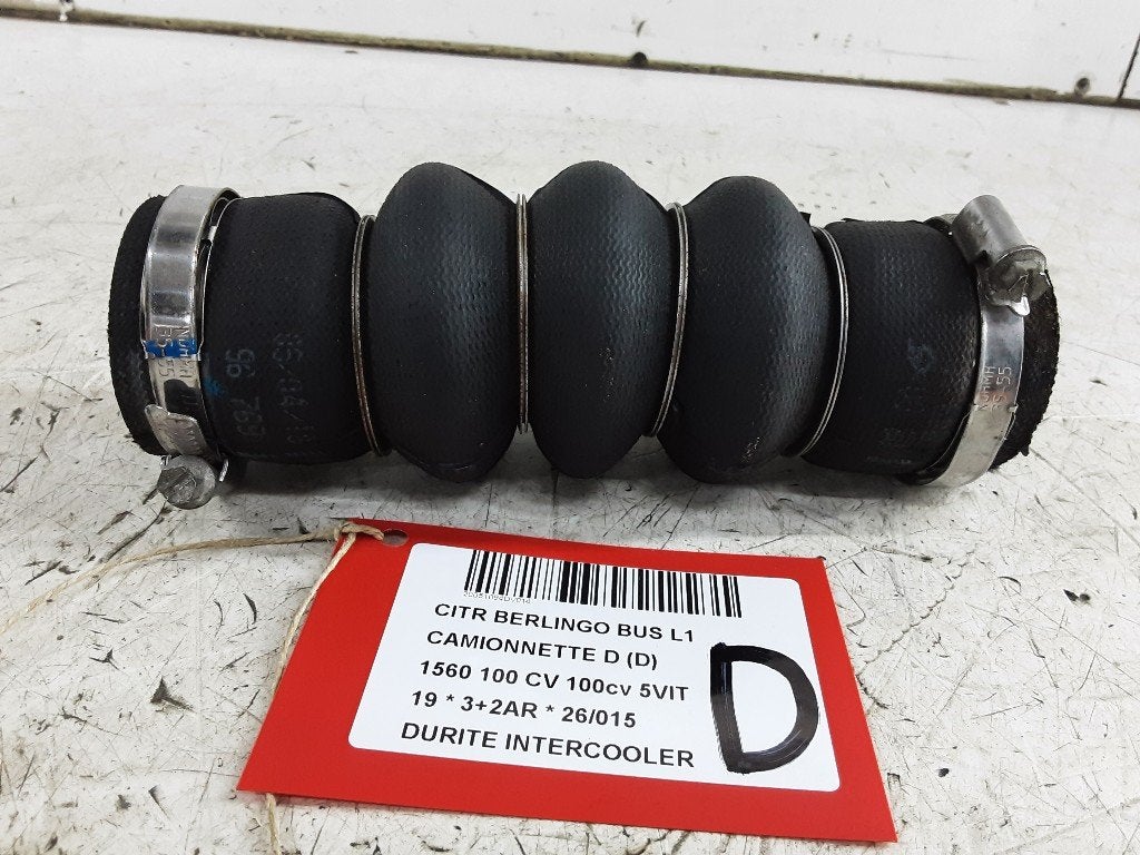 INTERCOOLER SLANG Citroën Berlingo (9676994980), Gebruikt, Citroën, Mevr. I. Hauben, Rue de l'Espoir 34 34
4030  GRIVEGNÉE, BE