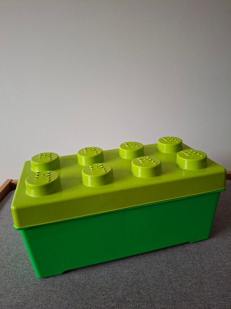 Boîte de rangement Duplo avec blocs de construction, complet, Enlèvement ou Envoi, Comme neuf, Ensemble complet, Duplo