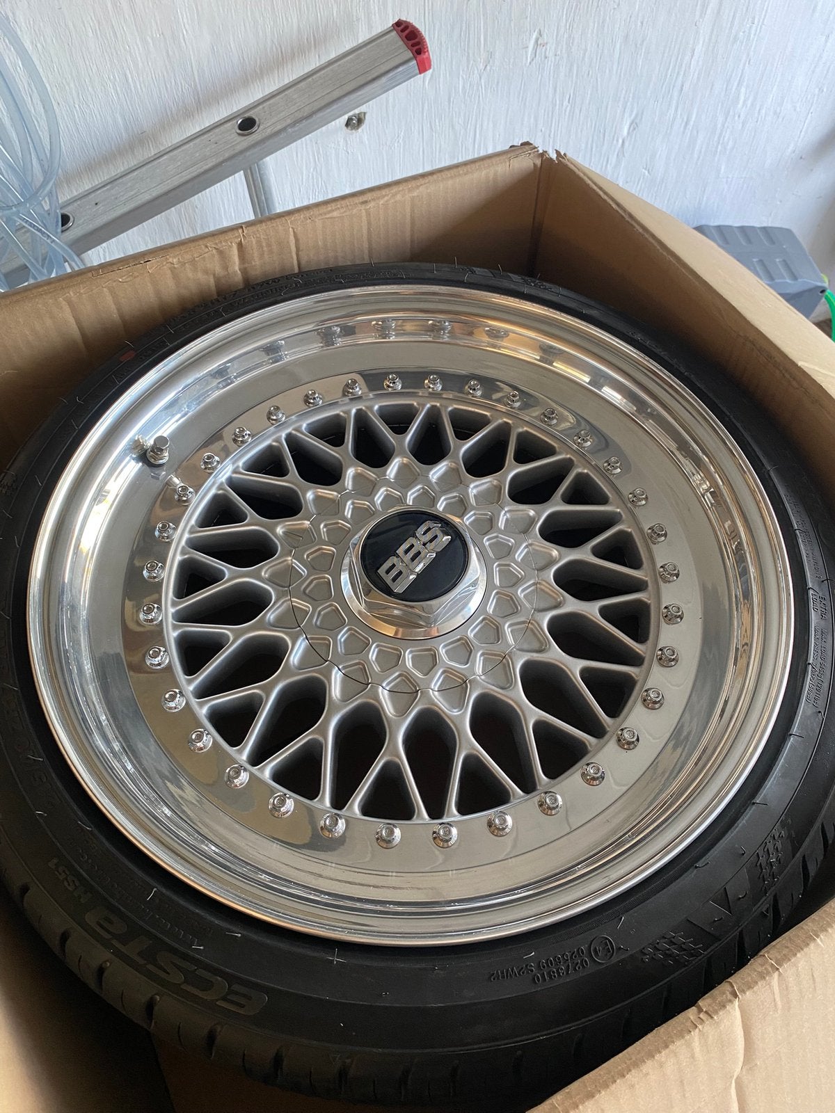 Bmw Custom Bbs RS 17", Autos : Pièces & Accessoires, Enlèvement, 17 pouces, Pneus et Jantes
