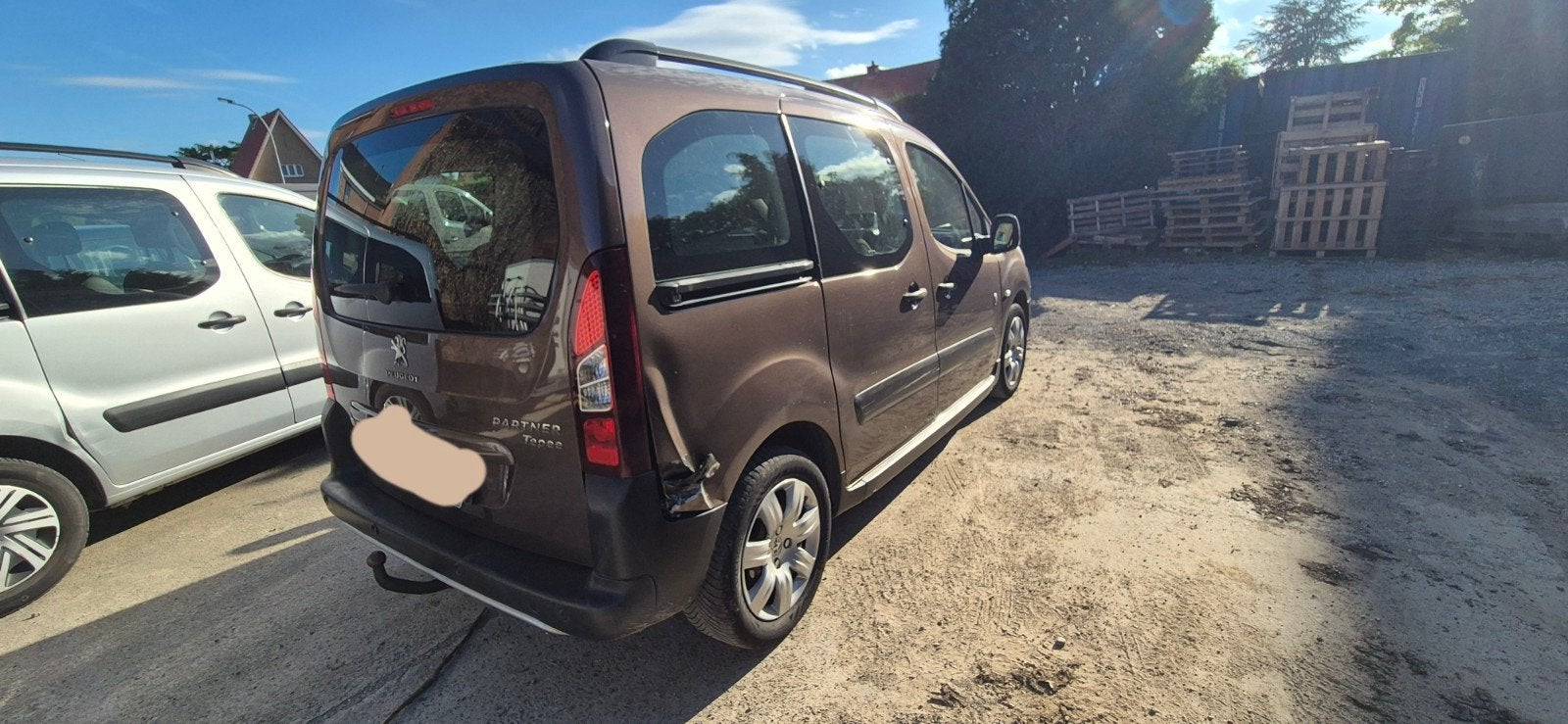 Peugeot partner 1.6hdi outdoor 7plaatsen, Euro 5, Monovolume, Parkeersensor, Beige