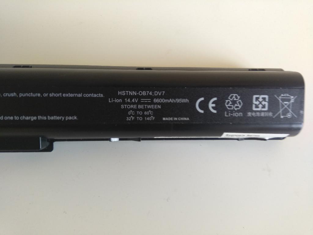 HP laptop accu HSTNN‑OB74 / 14.4V   (Entertainment series), Informatique & Logiciels, Enlèvement, Comme neuf, HP