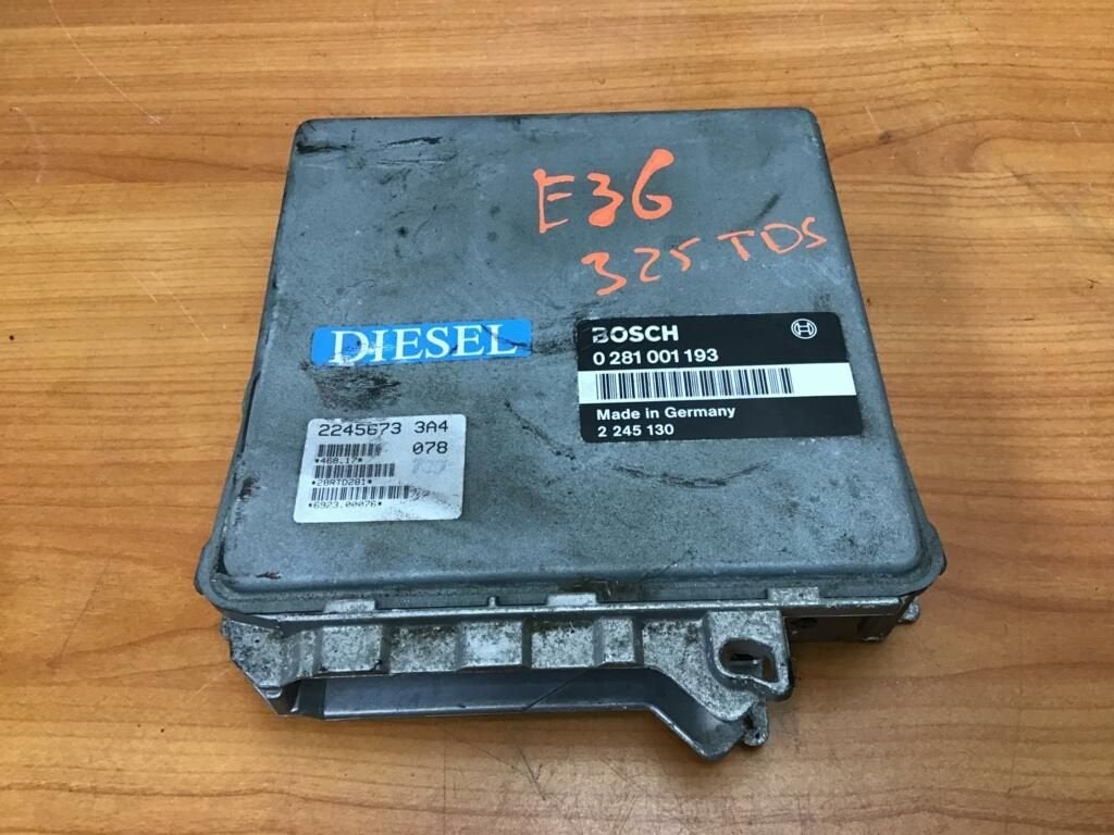 Computer m51d25 (256t1) BMW E36 0281001193, -, Utilisé, -, Enlèvement ou Envoi