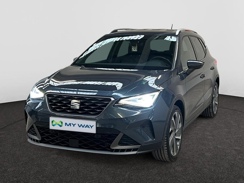 Seat Arona Arona 1.0 TSI FR Edition, Auto's, Seat, Arona, Handgeschakeld, SUV of Terreinwagen, Zilver of Grijs