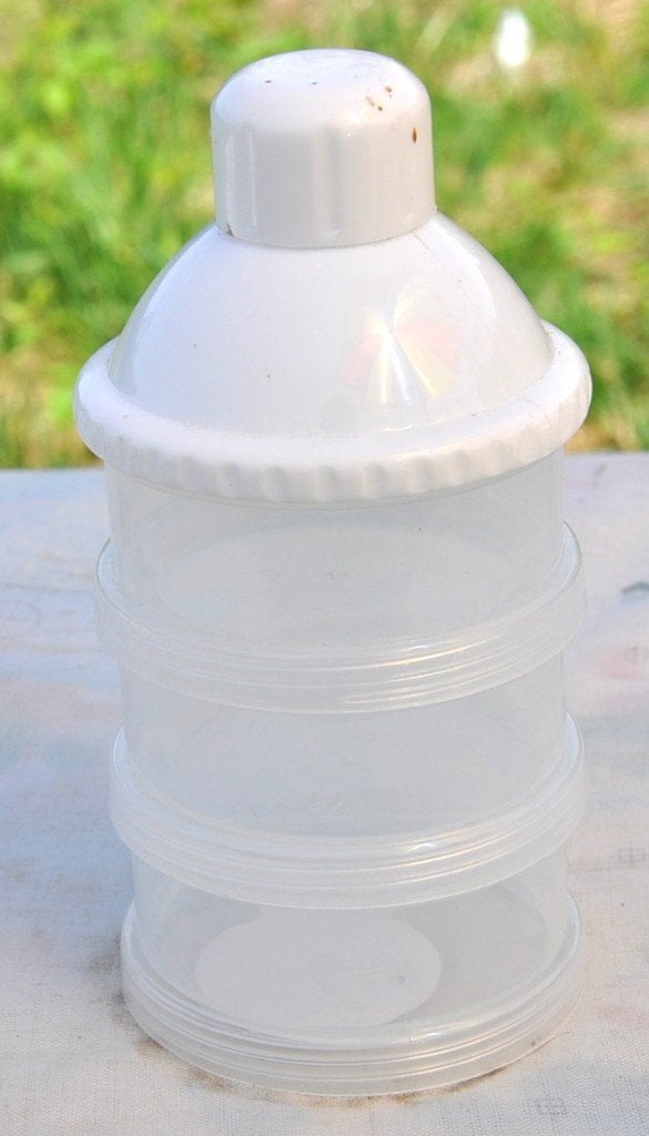 récipient doseur de lait bébé 3 étages, Enlèvement ou Envoi, Comme neuf, Boîte de conservation