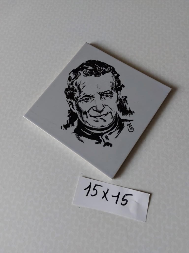 Tegel met Don Bosco erop Prijs bespreekbaar  15x15 cm, Enlèvement
