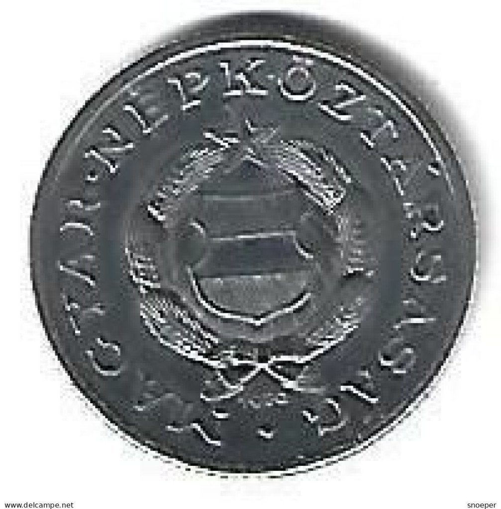 hungary 1 forint 1970 km 575 xf+, Verzenden, Hongarije, Losse munt
