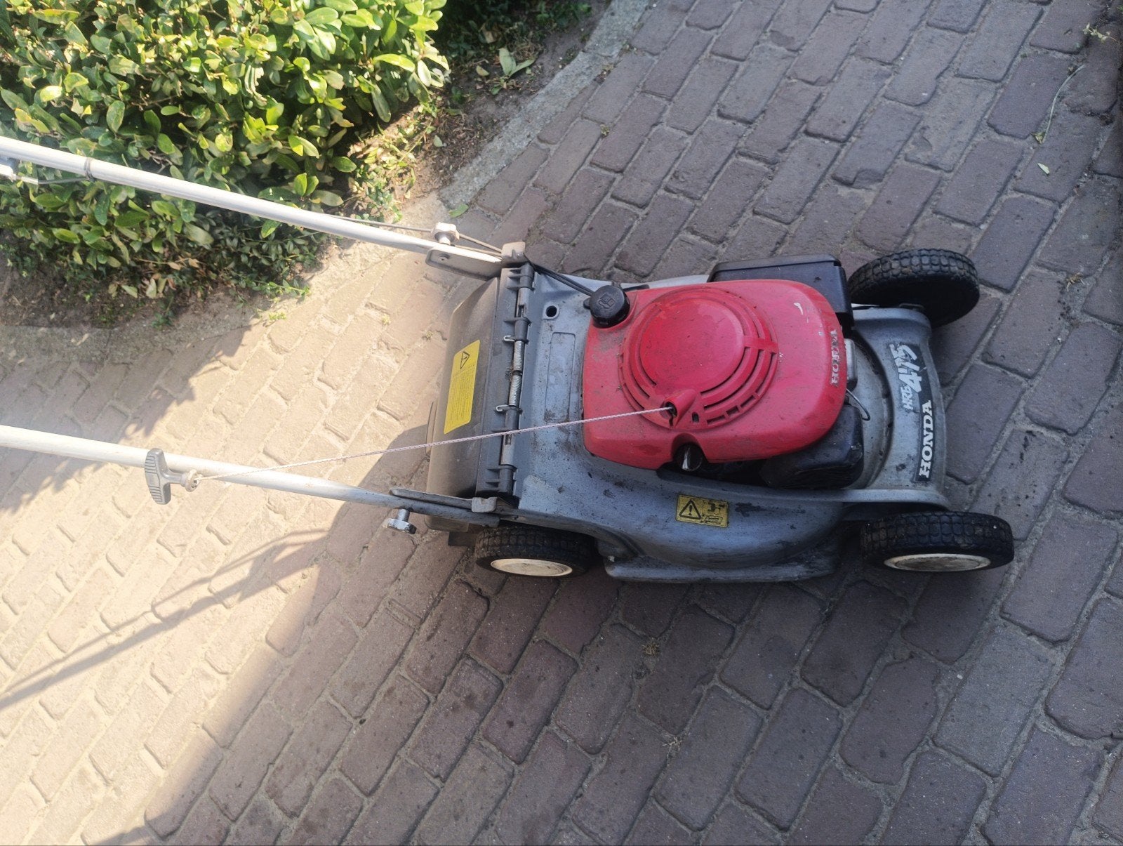 Honda grasmaaier 47 cm, Enlèvement, Bac de ramassage