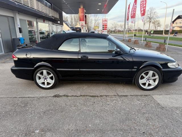 Saab 93 Turbo Cabrio AUTOMAAT AIRCO LEER NAVI LPG!, Auto's, Saab, Automaat, 4 zetels, Navigatiesysteem, Cabriolet