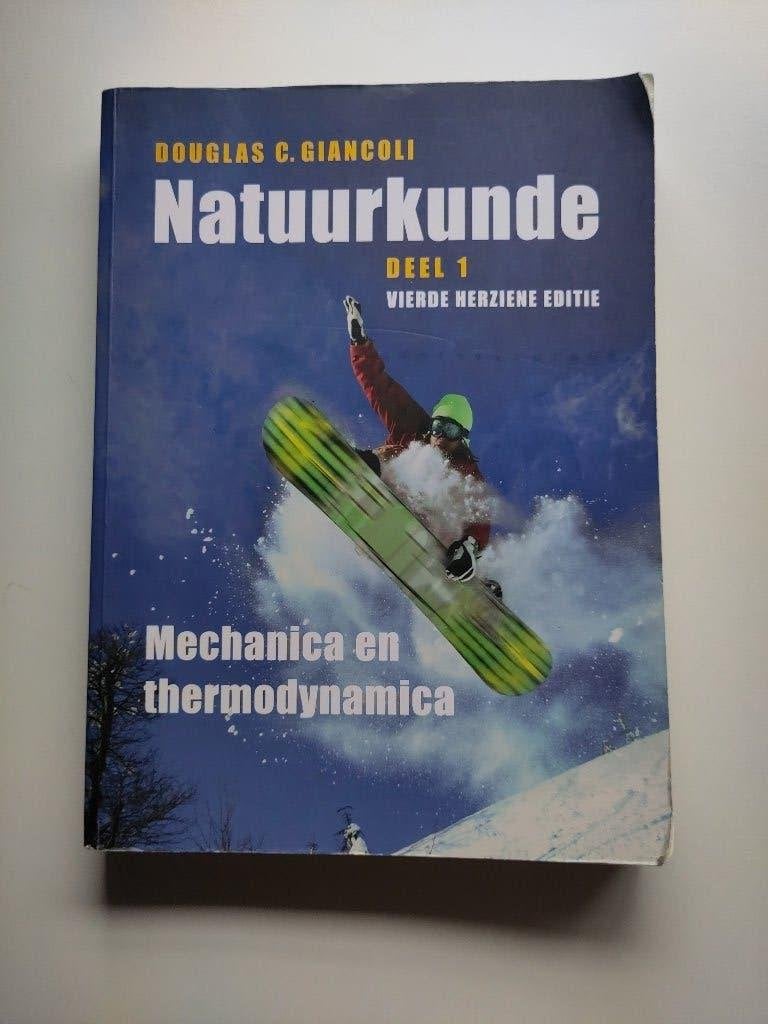 Giancoli Natuurkunde Deel 1, Boeken, Ophalen of Verzenden, Zo goed als nieuw, Hoger Onderwijs, Douglas C. Giancoli