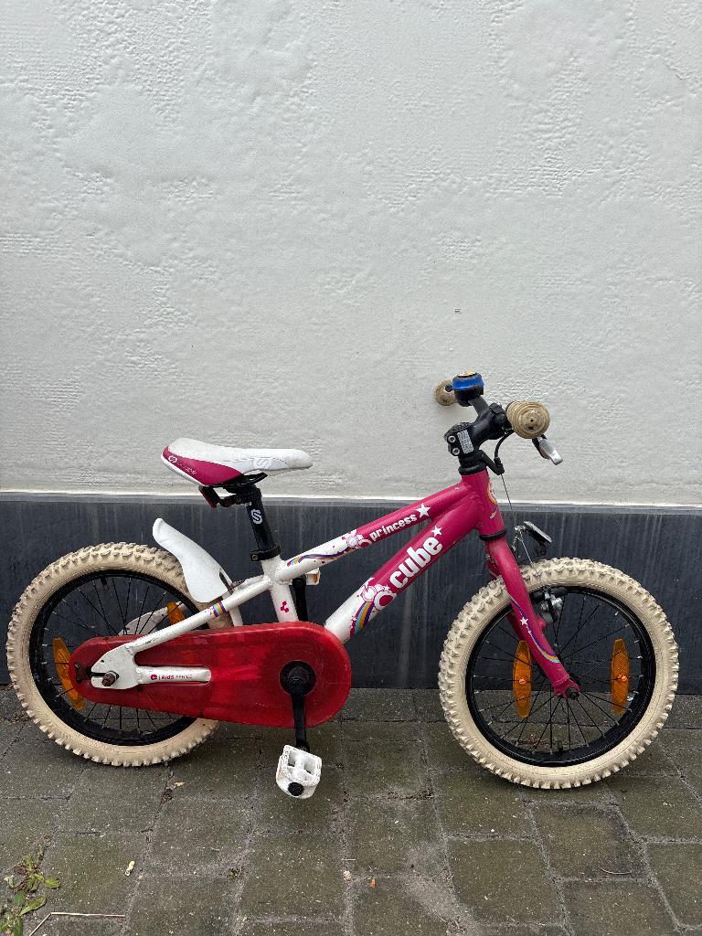 Kinderfiets, Fietsen en Brommers, Ophalen, Gebruikt, Minder dan 16 inch, Cube