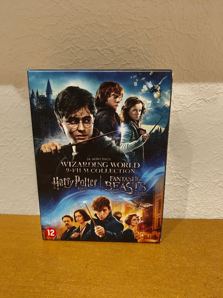 Harry Potter Wizarding World 9 film Collection DVD, Cd's en Dvd's, Vanaf 12 jaar, Ophalen of Verzenden, Gebruikt, Fantasy