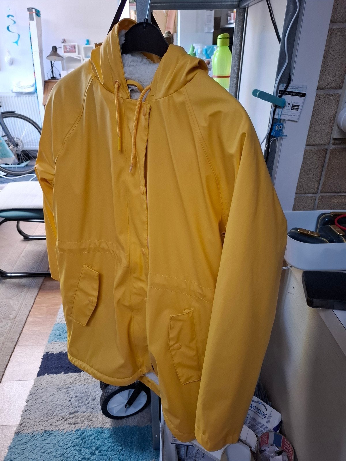 winter regenjas geel, Maat 38/40 (M), Up2Fashion, Geel, Ophalen of Verzenden