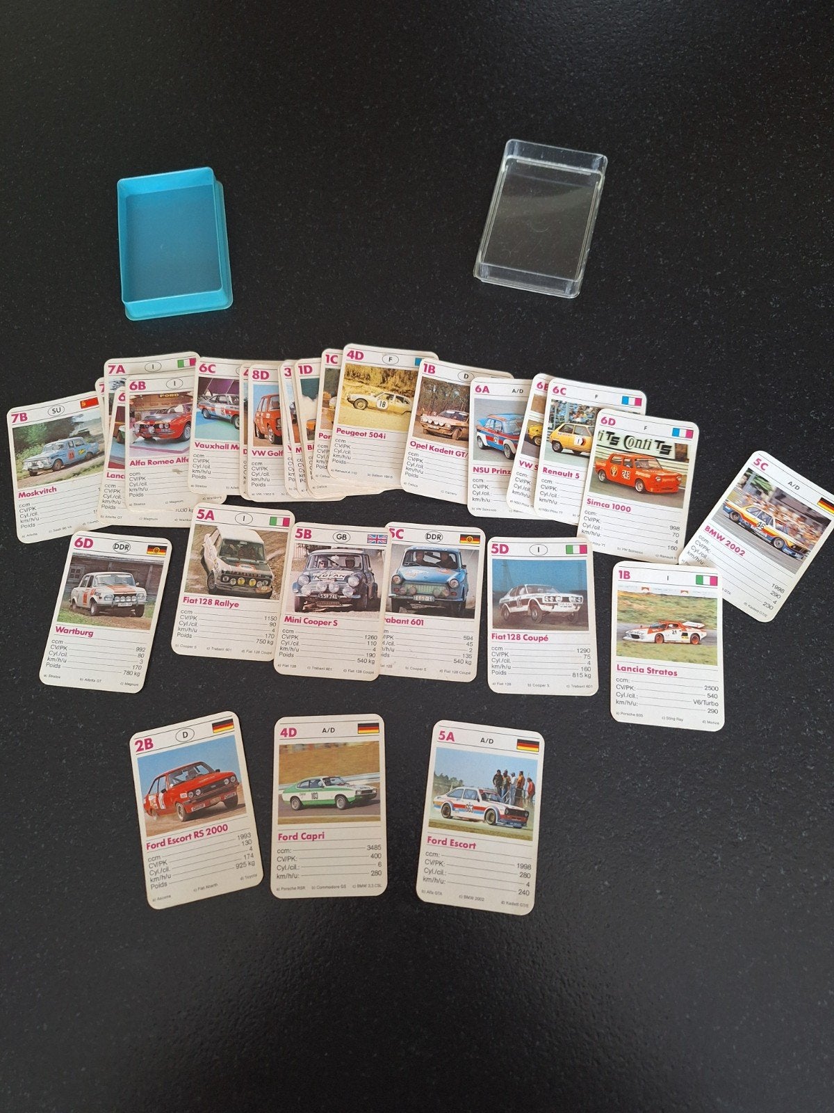 Kwartetkaarten vintage, Verzamelen, Ophalen, Gebruikt, Kwartet(ten)