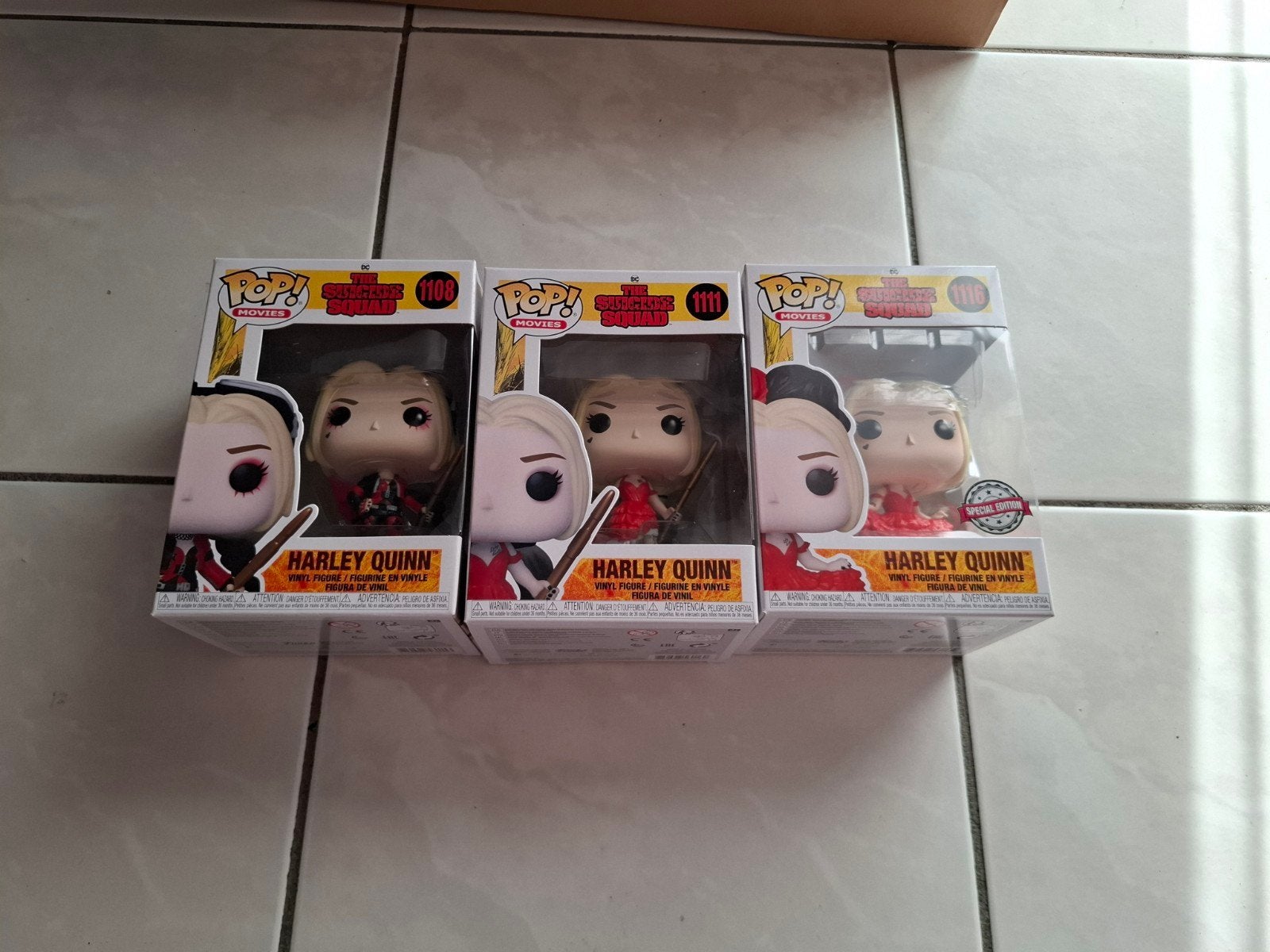 Harley Quinn Funko Set - The Suicide Squad, Ophalen of Verzenden, Zo goed als nieuw