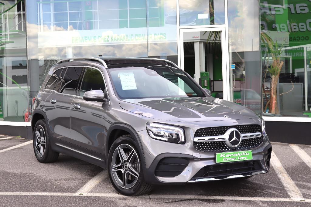 MERCEDES GLB180d 150CV 7PLACES PACK AMG PANO FULL OPTIONS, Argent ou Gris, Achat, Euro 6, Entreprise