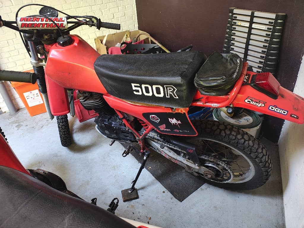 Honda XR 500  - 1982, Motoren