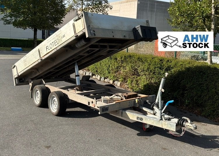kipper - 2as - 2700 kg aanhangwagen, Ophalen, Gebruikt