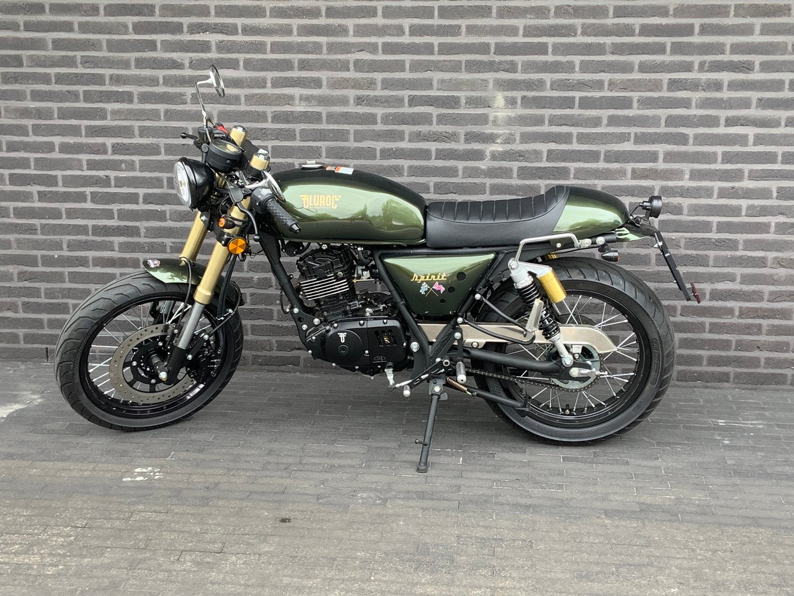 Bluroc Spirit 125cc nieuwstaat 210km!, Autre, 1 cylindre, Manuelle, 125 cm³