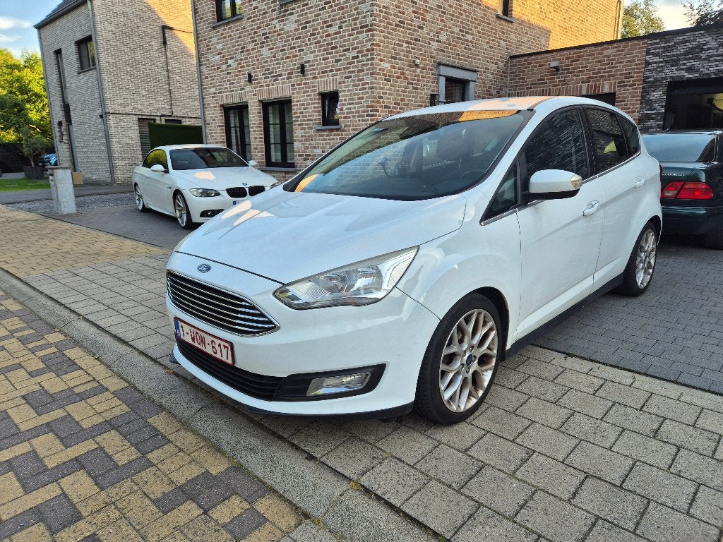 Ford C-Max 1.0ecoboost 2015 AC Navi Dodehoekass, Autos, 90 kW, Achat, Euro 6, Entreprise