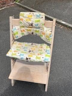 Chaise haute évolutive STOKKE Tripp Trapp, Kinderen en Baby's, Kinderstoelen, Ophalen, Gebruikt, Meegroeistoel, Gordel(s)