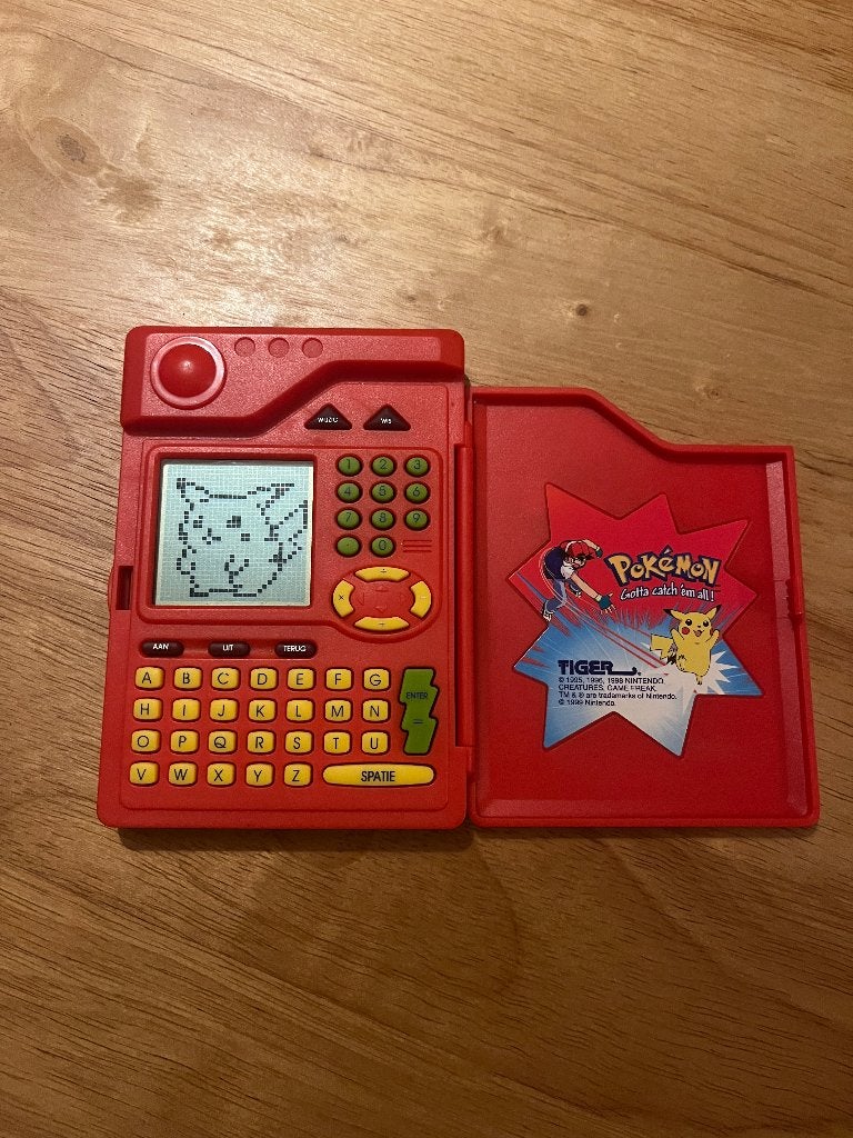 Vintage Pokemon pokedex, Enlèvement ou Envoi, Comme neuf, Autres types