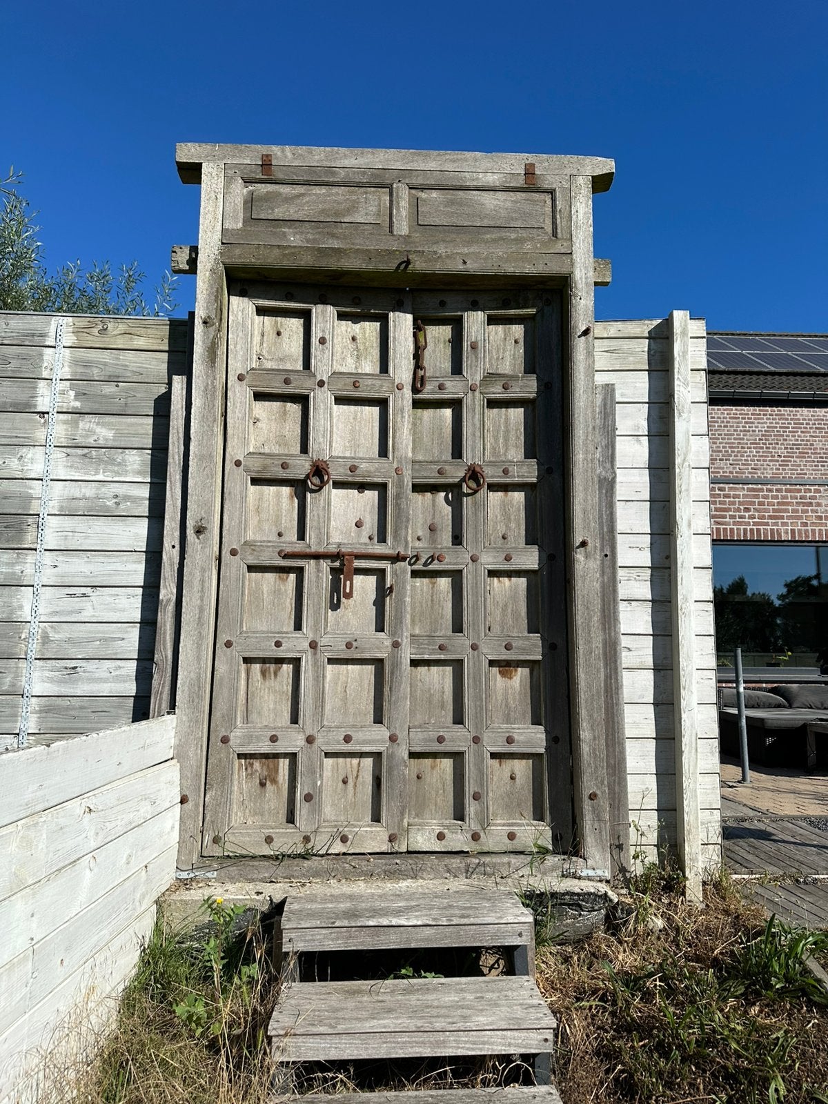 Oosterse poort, Ophalen