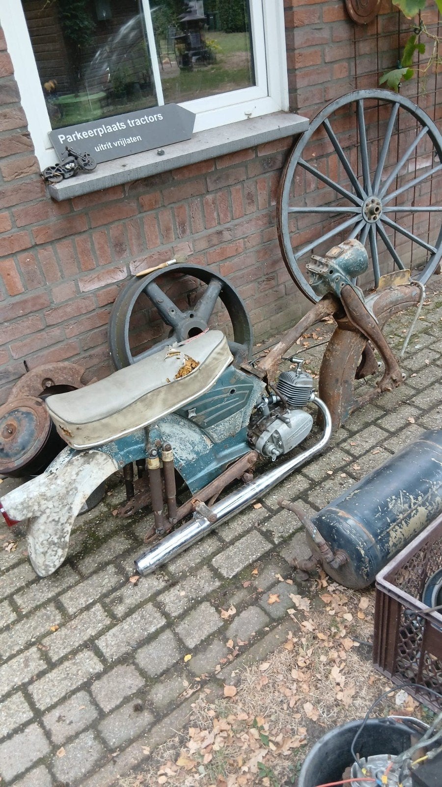 Mancave zundapp 510 blok loopt, Fietsen en Brommers, Brommers | Zundapp, Ophalen