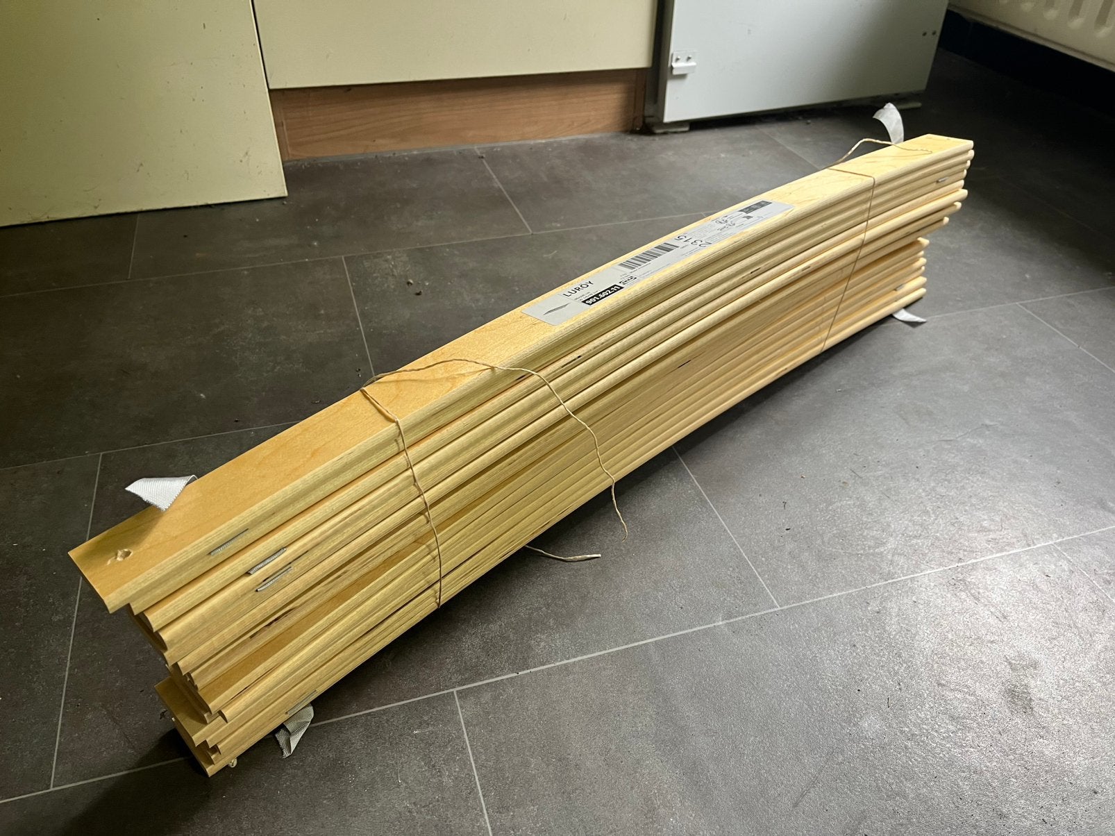 Lattenbodem Ikea, Ophalen, Zo goed als nieuw, Eenpersoons, Bedbodem