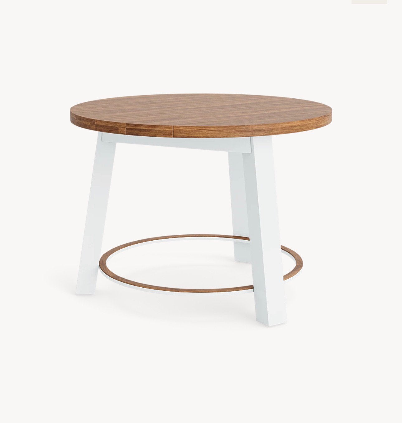 Ronde terras bartafel met 6 barstoelen merk Life, Ophalen, Zo goed als nieuw