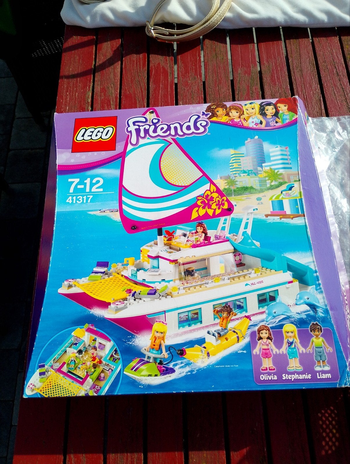 Lego 41317 sunshine catamaran, Ophalen of Verzenden, Compleet, Lego