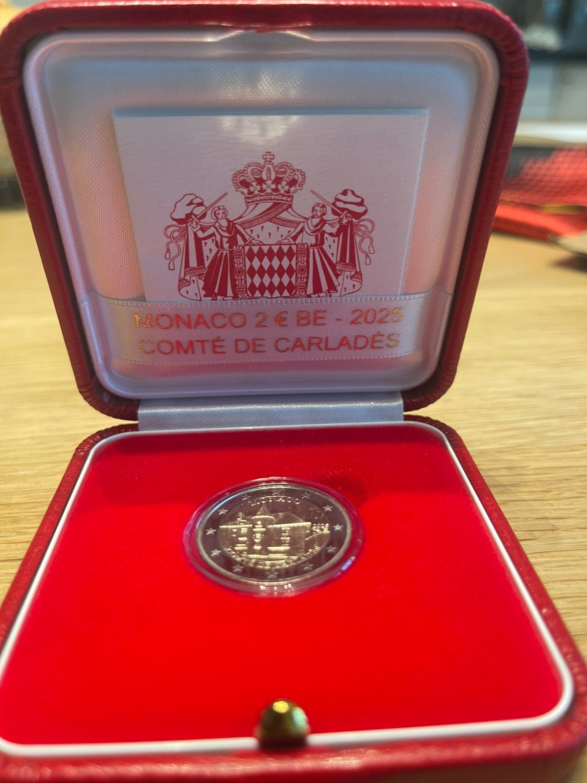 Monaco 2025 -2 Comté de Carladès, Postzegels en Munten, Munten | Europa | Euromunten, Ophalen, Monaco, 2 euro, Losse munt