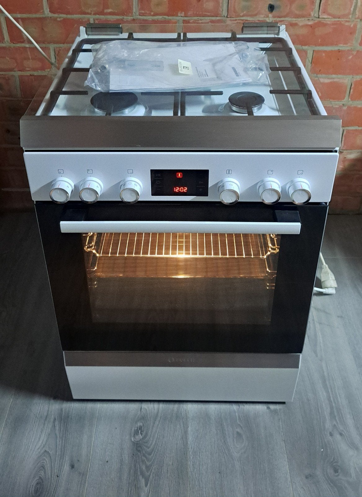 Gasfornuis met elektrische oven bosch, Ophalen