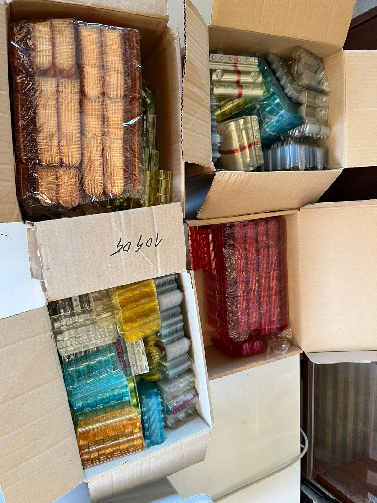 Lot munten houders, Postzegels en Munten, Ophalen, Munten