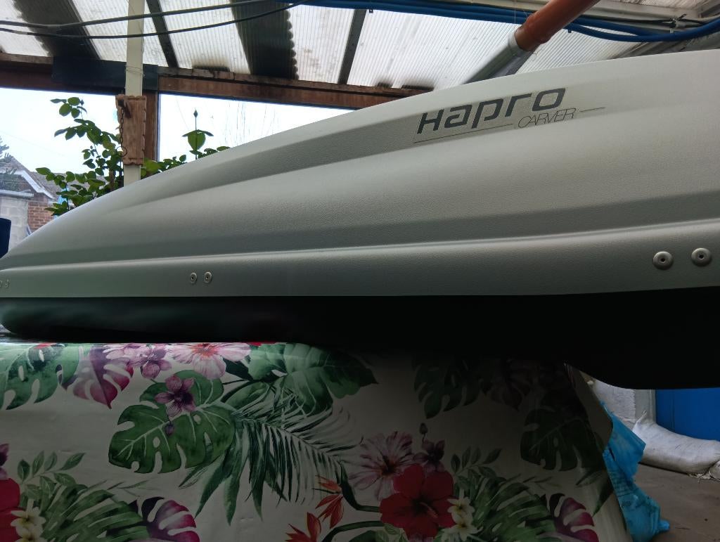Coffre de toit Hapro Carver, Autos : Divers, Enlèvement, Comme neuf