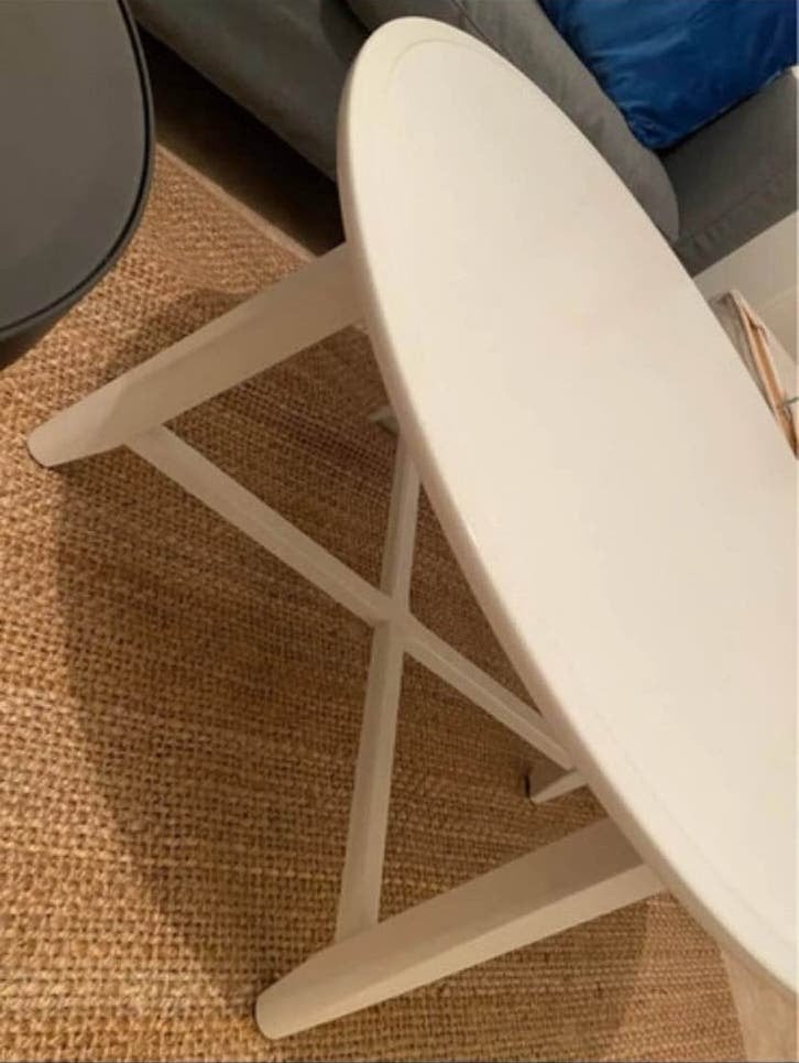 Salon tafel ikea kragsta, Enlèvement, Comme neuf