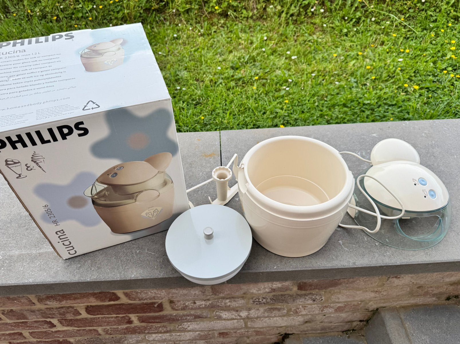 Philips Cucina-ijsmachine, Ophalen of Verzenden, Zo goed als nieuw