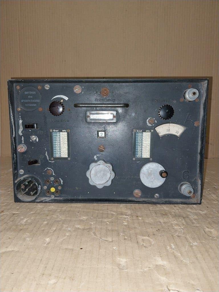 Duitse radio ontvanger Torn e.b., Ophalen, Landmacht