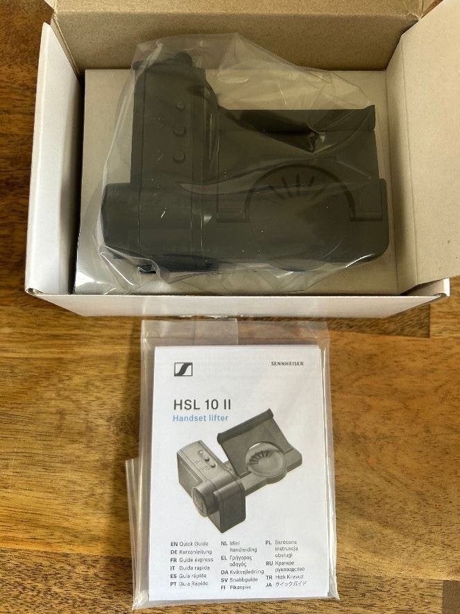 ☎️ NIEUW Sennheiser Epos HSL10 II HOOKSWITCH Hoornlifter ☎️, Ophalen of Verzenden, Nieuw, 1 handset