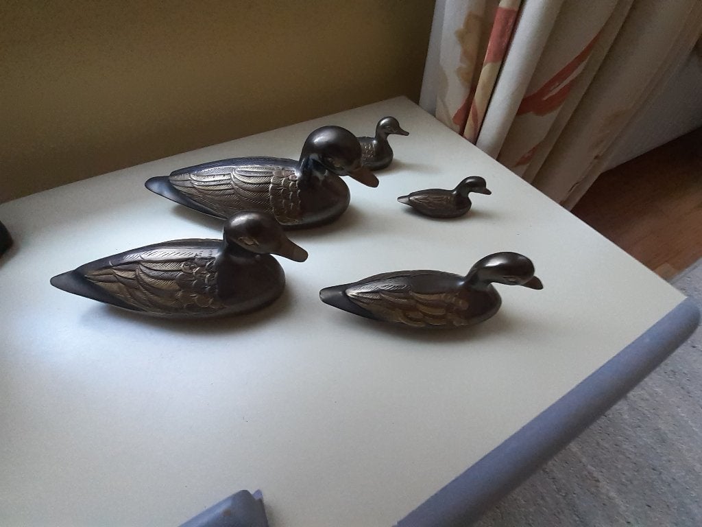 beeldjes in koper, Ophalen of Verzenden