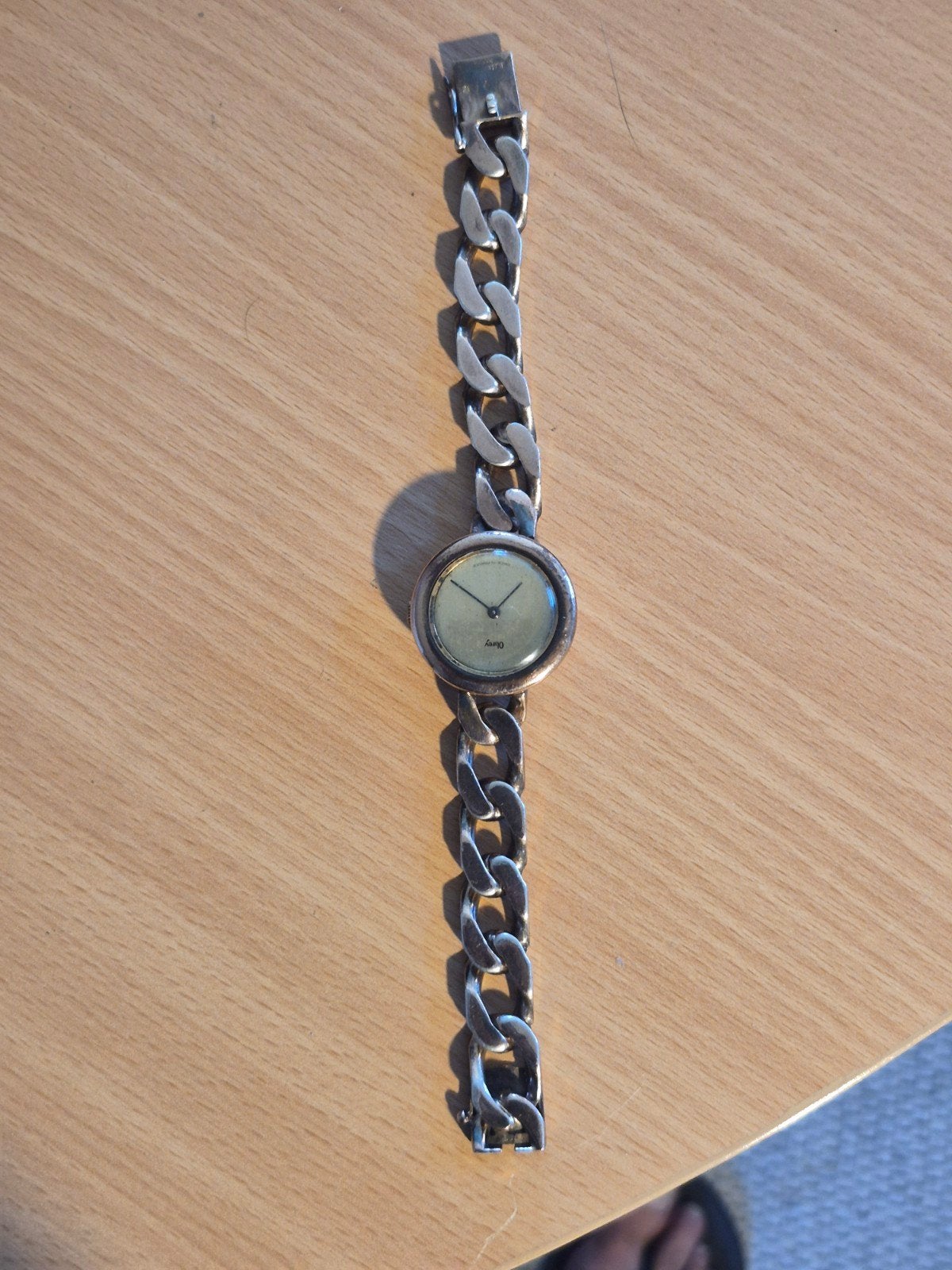 Montre Vintage OBREY Paris en Argent Massif - mécanique, Handtassen en Accessoires, Ophalen of Verzenden, Zilver