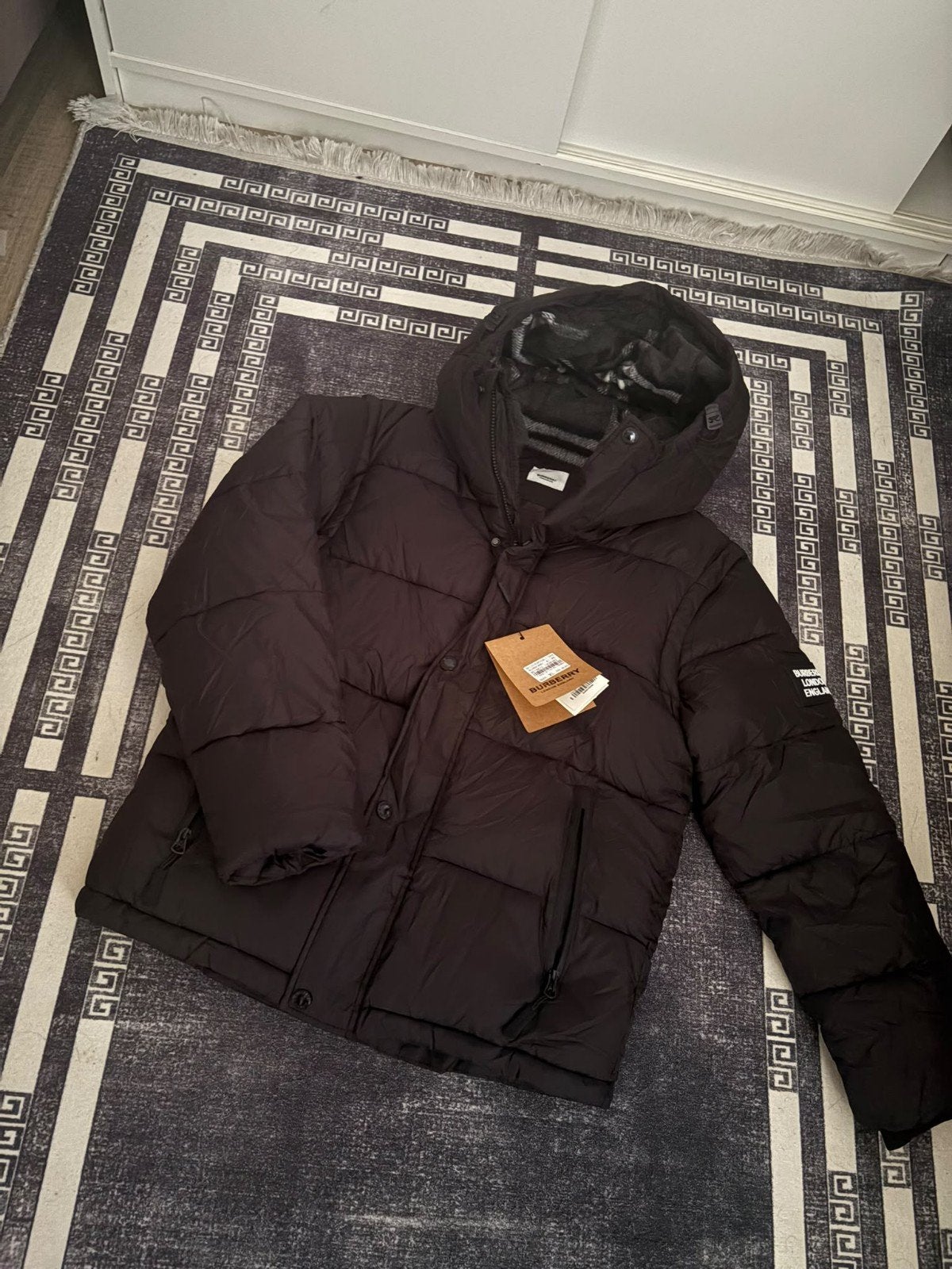 Burberry jas heren, Kleding | Heren, Maat 52/54 (L), Zwart, Nieuw, Ophalen of Verzenden
