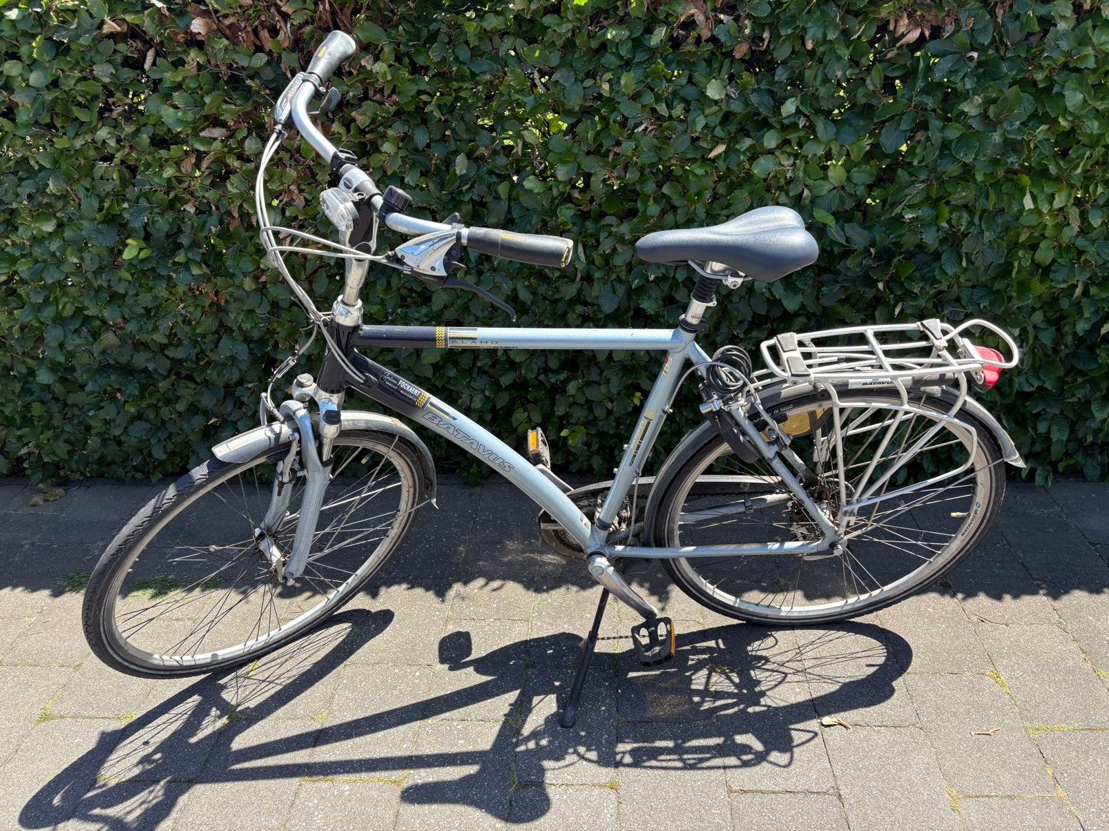 Herenfiets maat 56, Fietsen en Brommers, Ophalen, Zo goed als nieuw, Batavus, Versnellingen