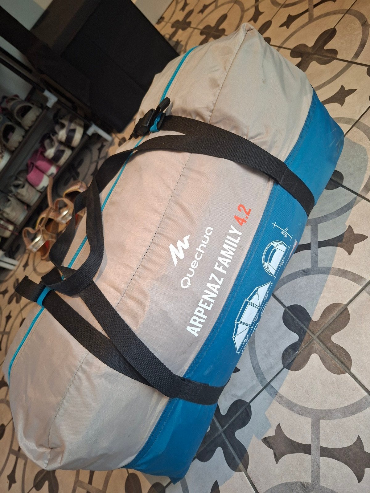 Tent Arpenaz family 4.2, Caravanes & Camping, Tentes, Enlèvement